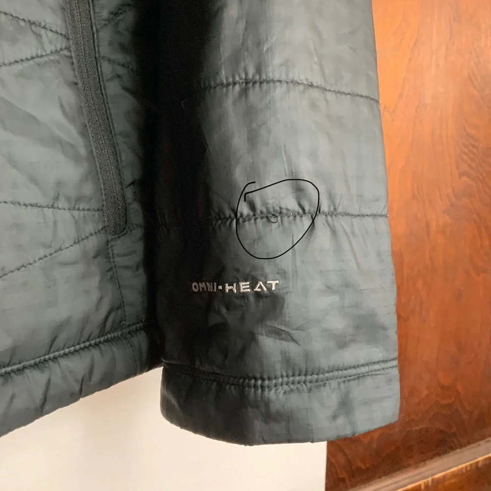 Columbia Black Omni Heat Puffer Jacket - Picture 9 of 9